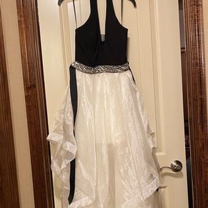 Black and white prom dress!🖤🤍